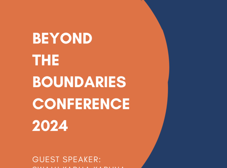 Beyond The Boundaries Conference 2024 Swami Karma Karuna Guest Speaker